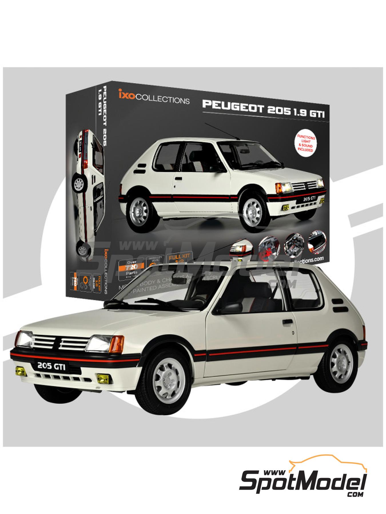 Ixo Collections IXC.PEU.FK.W: Car scale model kit 1/8 scale
